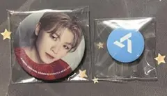 DFESTA SEVENTEEN ウジ 缶バッジ 2個セット カプセルトイ