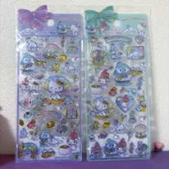 サンリオキャラクターズ 立体 シール シナモロール ハンギョドン ハローキティ