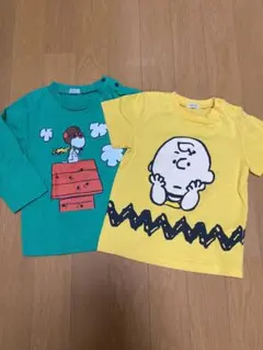 スヌーピー　チャーリー・ブラウン Tシャツ、長袖セット　95cmのサムネイル