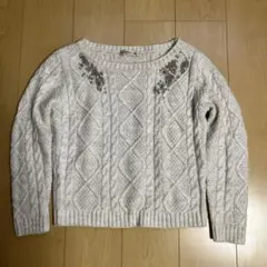 Apuweiser-riche ケーブルニットセーター サイズ2