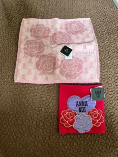 ハンカチ　ポーチ　アナスイ　ランバン　アクセサリーケース