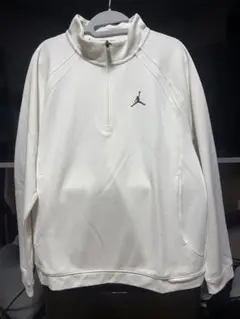 JORDAN ハーフジップセーター 3XLホワイト
