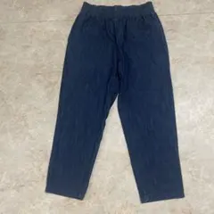 GU ダークブルー デニムパンツ