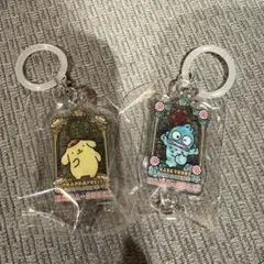 はま寿司 サンリオ つながるめじるしチャーム　ハンギョドン　ポムポムプリン