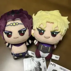 ジョジョの奇妙な冒険　ファントムブラッド戦闘潮流ちびぐるみ　ディオ　カーズ　２個