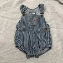 POLO Baby ストライプオーバーオール 70cm