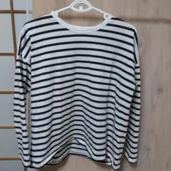 長*樹様 UNIQLOのボーダー長袖Tシャツ