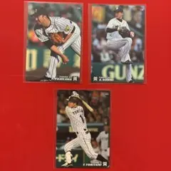 プロ野球チップス2017 阪神タイガース 3枚セット