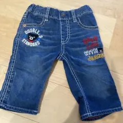 DOUBLE.B ハーフパンツ デニム 100cm