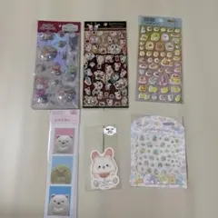 すみっコぐらしぷくぷくエアーシール サンエックスまとめ売り　さらふにシール