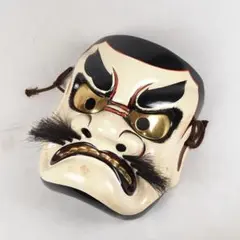 備中神楽面 [無形文化財]上田春山作 - メルカリ