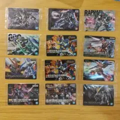 ガンプラパッケージアートコレクション　ガンダム　ガンプラ　カード 12枚セット