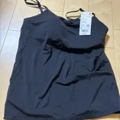 UNIQLO エアリズム ブラキャミソール ブラック Sのサムネイル