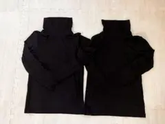 ヒートテック　タートルネック 120cm2枚セット
