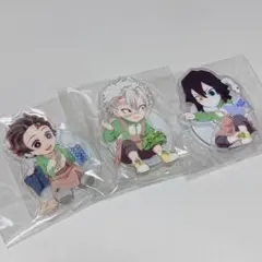 鬼滅の刃 ハンドメイド アクリルスタンド 竈門炭治郎 不死川実弥 伊黒小芭内