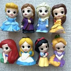ディズニープリンセス フィギュア8個セット