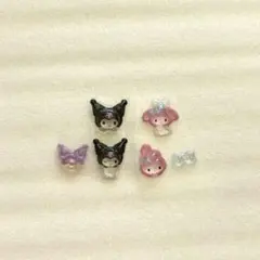 クロミ　マイメロ　メロクロ　ボンボンドロップシール　ミニ　正規品　おすそ分け