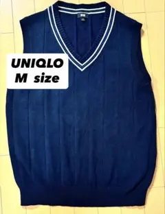 UNIQLO 紺　ベスト Mサイズ