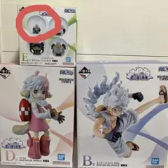 ワンピース　一番くじ　思い描く未来　B賞　D賞　E賞　セット