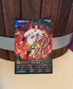 カルビー プロ野球スピリッツチップス　寺地隆成　キラ 千葉ロッテマリーンズ