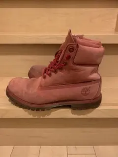 Timberland】A14LE☆6インチ プレミアム ブーツ☆赤色☆26cm - メルカリ