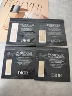 ディオール　ベースメイク　ディオールスキンフォーエヴァー　サンプルセット