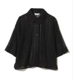 BEAMS HEART レース クロップド シャツのサムネイル