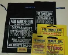 HYSTERIC GLAMOUR ショップ袋巾着ステッカーのサムネイル