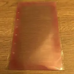 クーリア　とうめいシールシート　シール台紙　ピンク