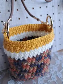 ショルダーバック　ハンドメイド