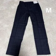 UNIQLO ユニクロ　スマートスタイルアンクルパンツ　ウィインドウペン　M