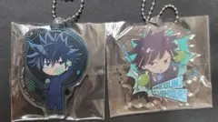 呪術廻戦 伏黒恵 アクリルキーホルダー ぴたでふぉめ ふちマス セット