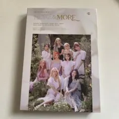 TWICE MORE&MORE アルバム　初回特典トレカ付き