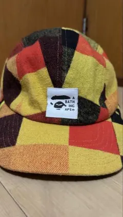 A BATHING APE チェックキャップのサムネイル