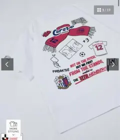 FC東京 × FREAK'S STORE 別注 Tシャツ［ホワイトLsize］ - メルカリ