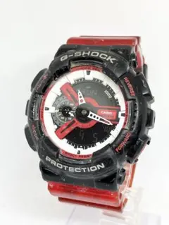 CASIO G-SHOCK GMA-S120RB アナデジ ワールドタイム 赤 - メルカリ