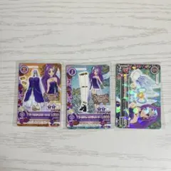 アイカツカード 神崎美月 スパイシーアゲハ パープルジュエリーコーデ