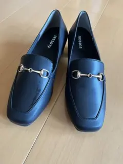CLOSSHI クッションパンプス ビットスクエア 23.0cm