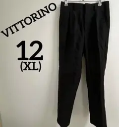 超美品 スラックスパンツ 【S】ブラック オフィス系 きれいめ 小さいサイズ