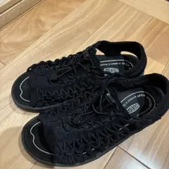 未使用級 KEEN キーン サンダル ブラック 25㎝ 楽天市場】キーン KEEN サンダル メンズ ユニークモノクローム