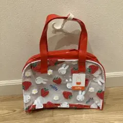 新品未開封　ミッフィー　プールバック　水泳バック　いちご　ビーチバッグ　ボストン