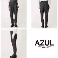 アズールバイマウジー　M　カジュアルパンツ　スラックスパンツ　パンツ　グレー