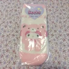 Sanrio クマデザイン ソックス 23-25cm