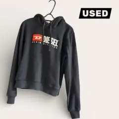 DIESEL DENIMDIVISIONパーカー黒中古Sディーゼル