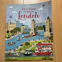 英語絵本　Lots of things to Spot in London
