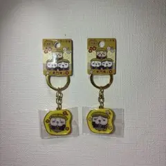 ちいかわ ご当地ダイカットキーホルダー2個セット