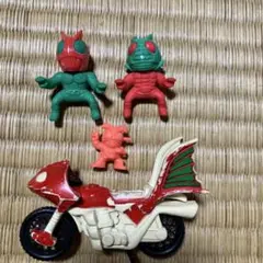 仮面ライダークラブ　 ミニフィギュア バイクセットのサムネイル