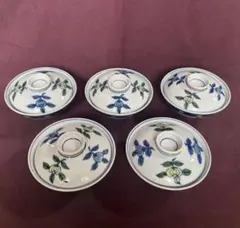 源右衛門 染付 葡萄絵 飯椀 茶碗 5客セット - メルカリ