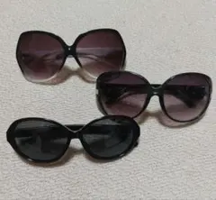 サングラス 3点セット レディース