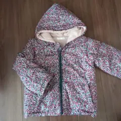 格安　120サイズ Biquette Club 花柄ダウンコート